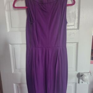 Banana Republic Vibrant Purple Midi Dress